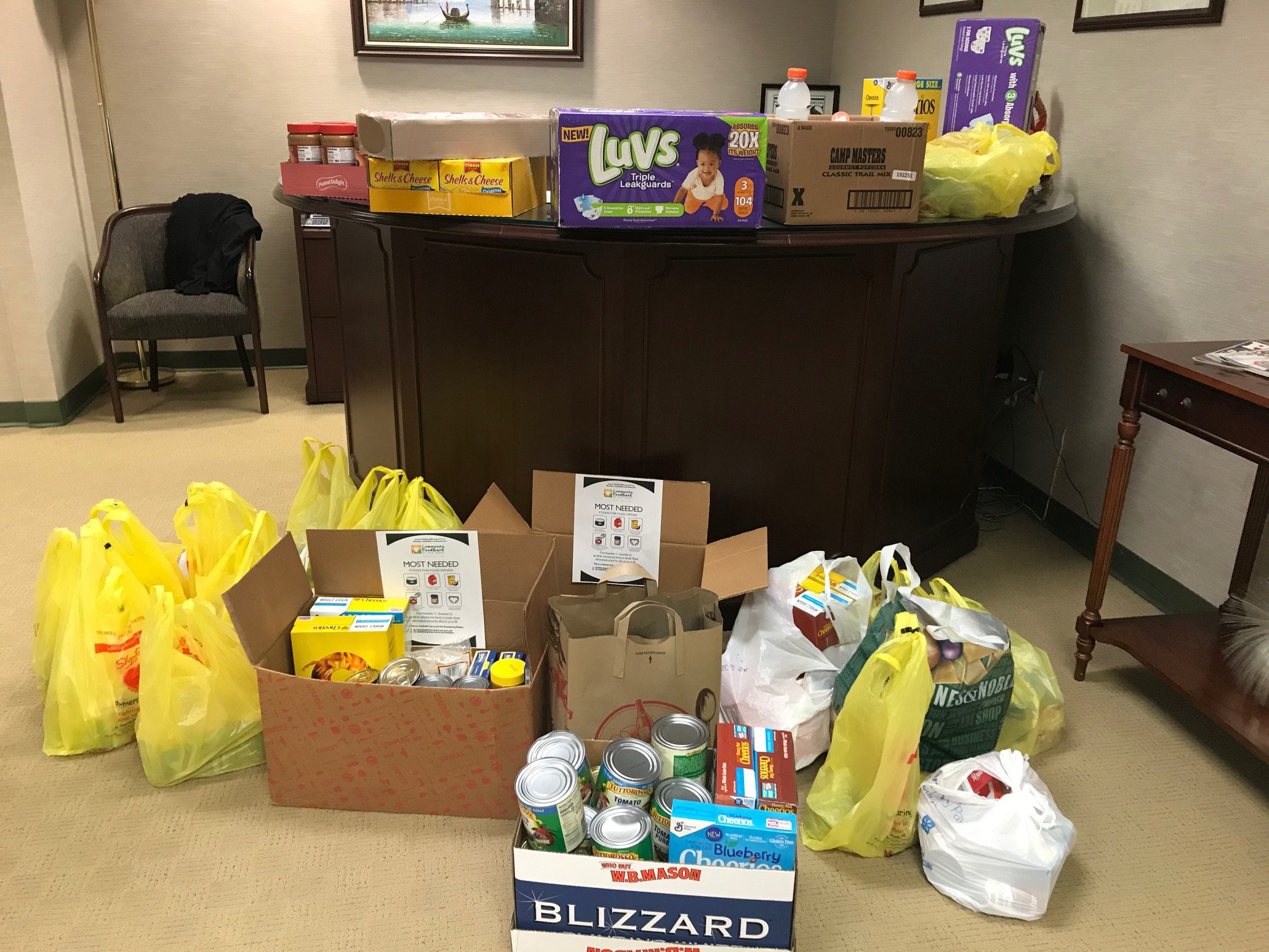 Thank You For Supporting Our 2019 Food Drive