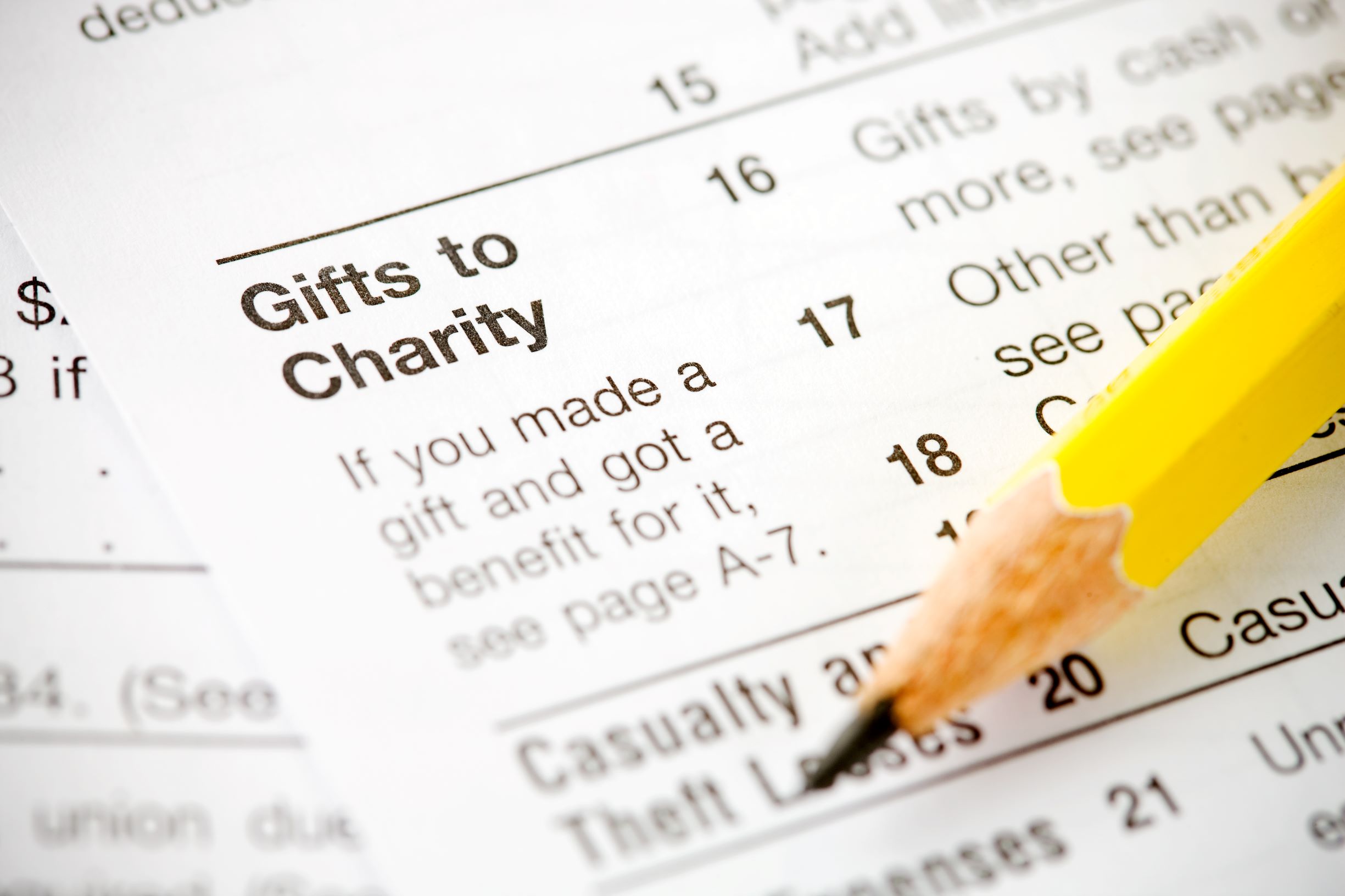 New Rules For Deducting Charitable Donations EKS Associates