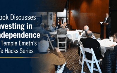 Howard Hook Speaks at Temple Emeth’s 2025 “Life Hacks” Series on Investing in Independence