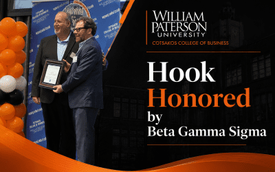 Howard Hook Honored by Beta Gamma Sigma