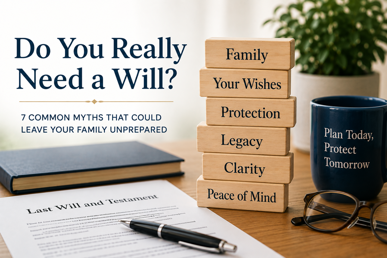 Do You Really Need a Will? 7 Common Myths That Could Leave Your Family Unprepared